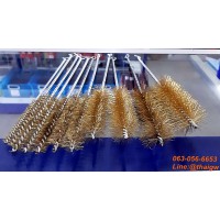 แปรงทองเหลืองมีด้ามจับปลายห่วง แปรงทองเหลืองมีด้ามจับปลายห่วง